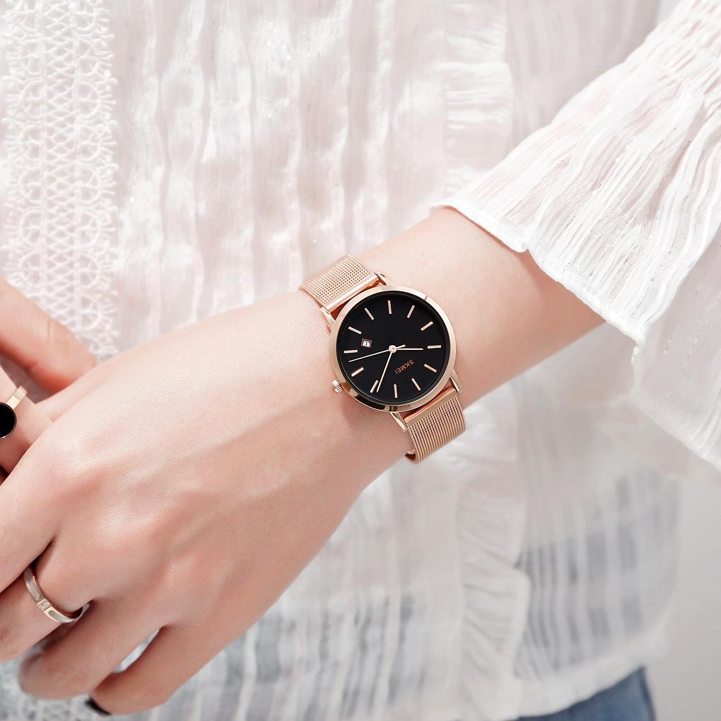 Simple Business Women Watch - Fashion Europe & America - Rose Gold 6