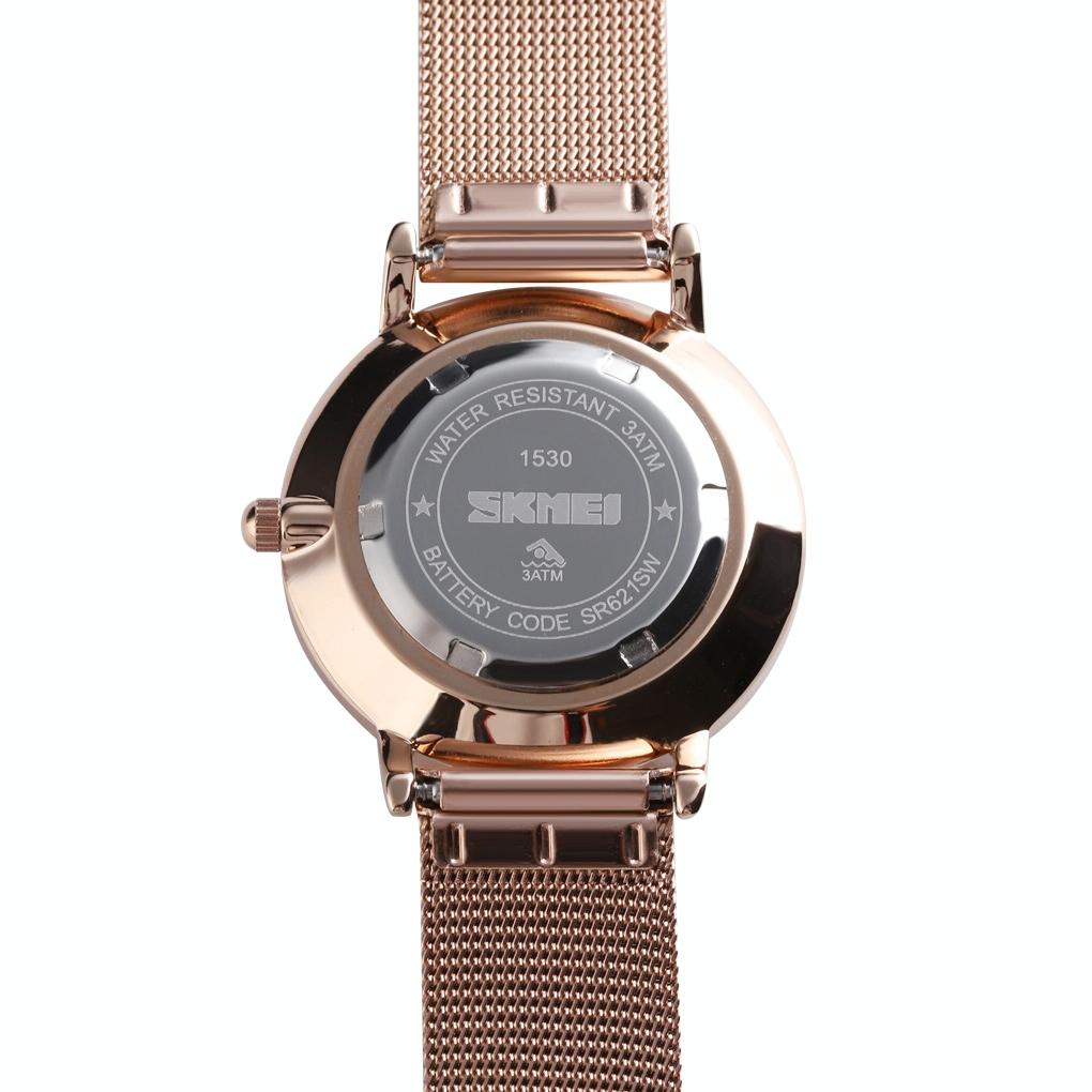 Simple Business Women Watch - Fashion Europe & America - Rose Gold 11