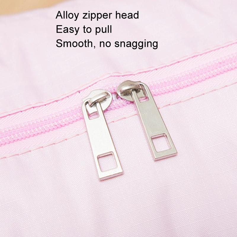 Folding Travel Bag with Trolley Case for Luggage - Pink 7