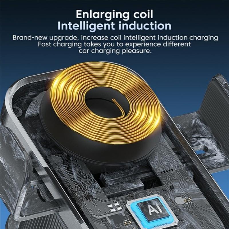 Intelligent Wireless Car Vent Charger - 66w High Power - Tarnish 6