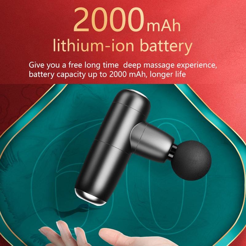 Compact Multi-Gear Fascial Massager For Home Use - White 5