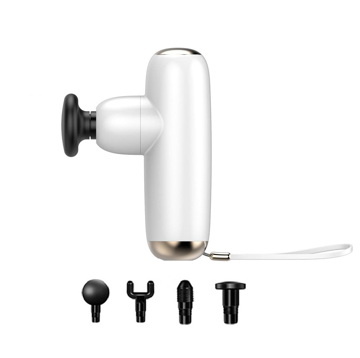 Compact Multi-Gear Fascial Massager For Home Use - White 10