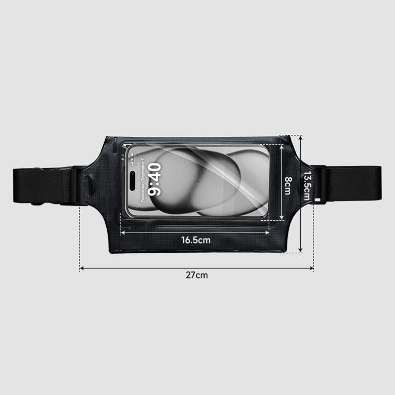 Waterproof Waist Bag For Mobile Phone And Sports - Gray Blue 9