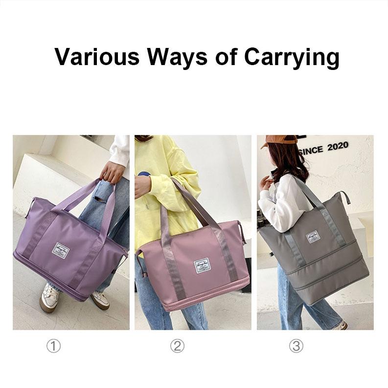 Waterproof Fitness Bag - Large Size - Gray 7