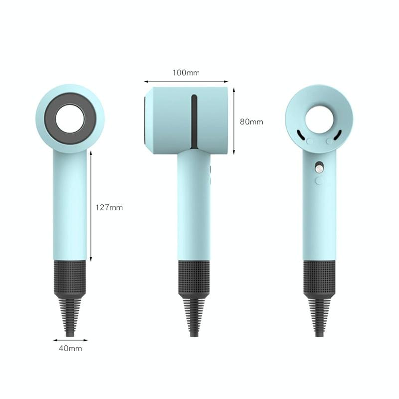 Shockproof Silicone Case For Dyson Hairdryer - Matcha Green 3