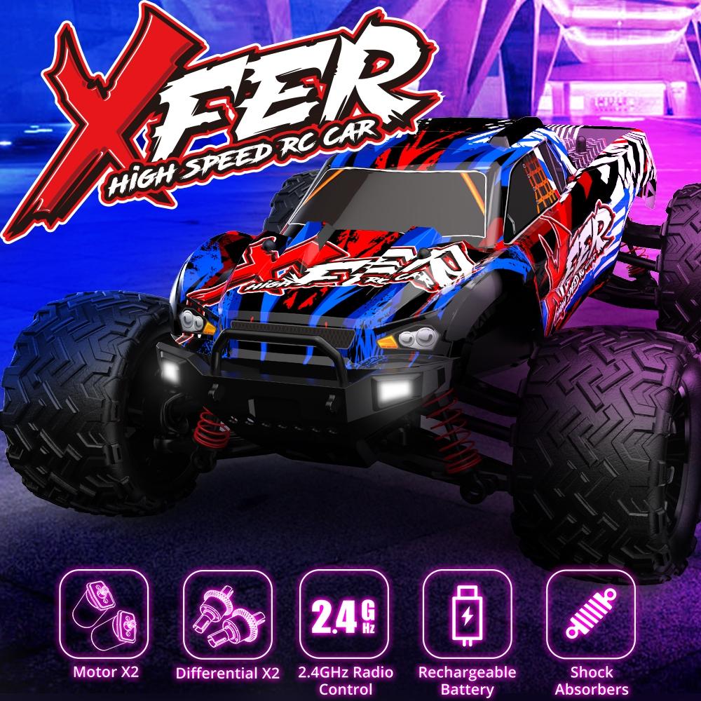 High Speed 1 16 Rc 4wd Car - Full Scale - Orange 5
