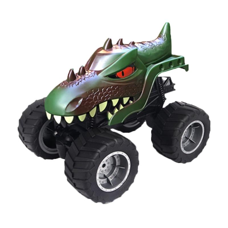 Remote Control Dinosaur Climbing Car - 2.4g - Brown 11