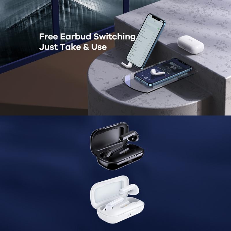 True Wireless Stereo Bluetooth 5.0 Earphones - Tws-18 - White 13