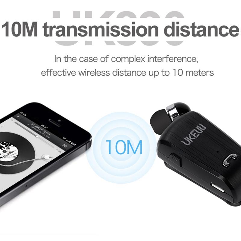 Wireless Noise-cancelling Earbuds with Bluetooth and Pull Cable - White 6