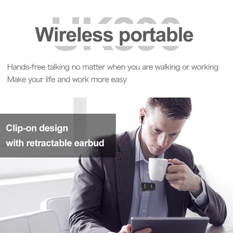 Wireless Noise-cancelling Earbuds with Bluetooth and Pull Cable - White 7