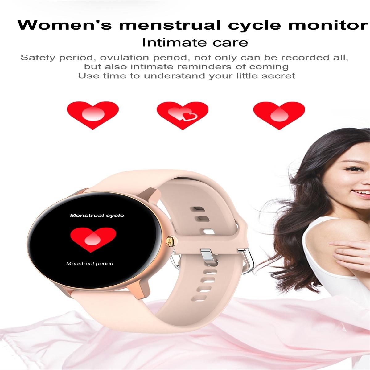 Smart Watch With Ip68 Waterproofing And Health Monitoring - Silver 4