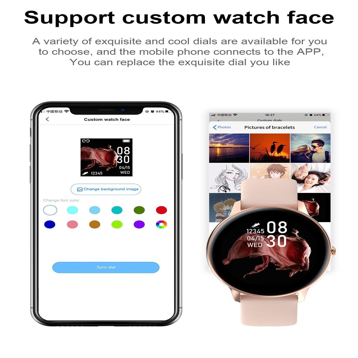 Smart Watch With Ip68 Waterproofing And Health Monitoring - Silver 15