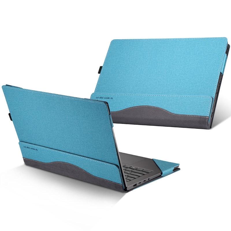Protective Leather Case For Hp Envy X360 13-Ag Ar - Anti-Fall - Dark Gray 12