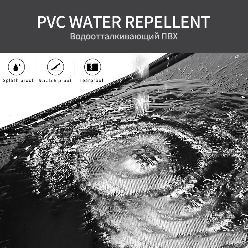 Water Repellent Multi Function Chest Bag With Usb Port Size S Gray 5