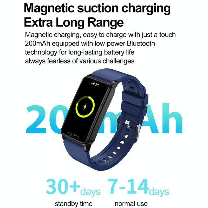 Uric Acid Blood Lipids And Heart Rate Tracker - Blue 10