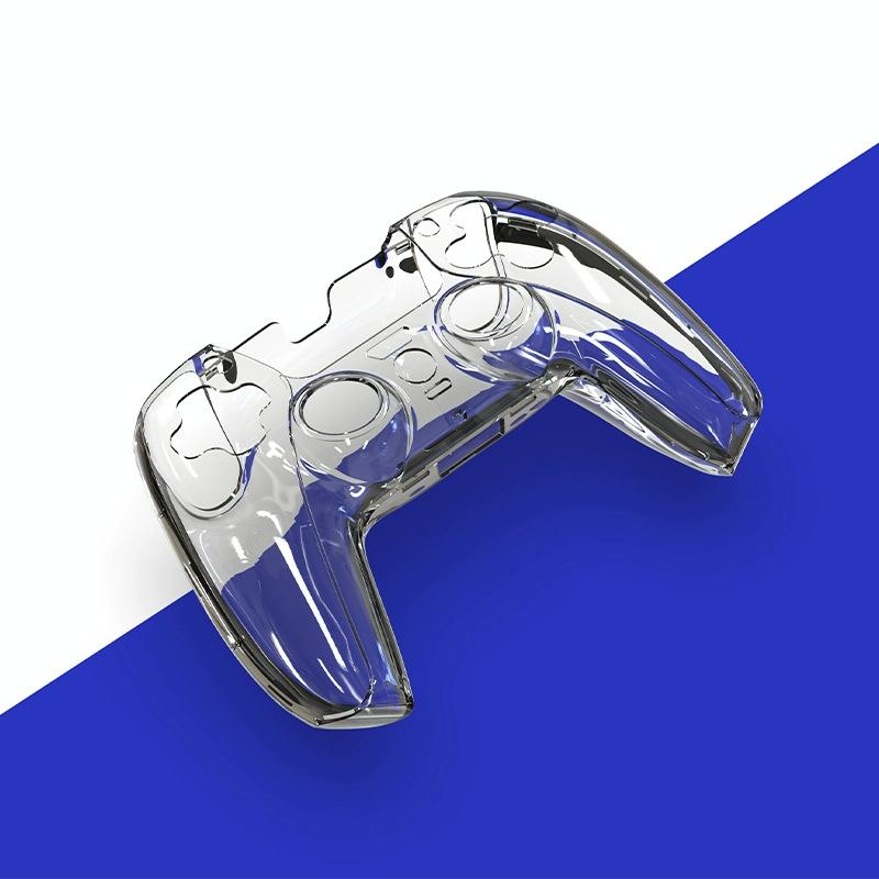 Protective Crystal Shell for Ps5 Wireless Controller - Transparent Blue 7