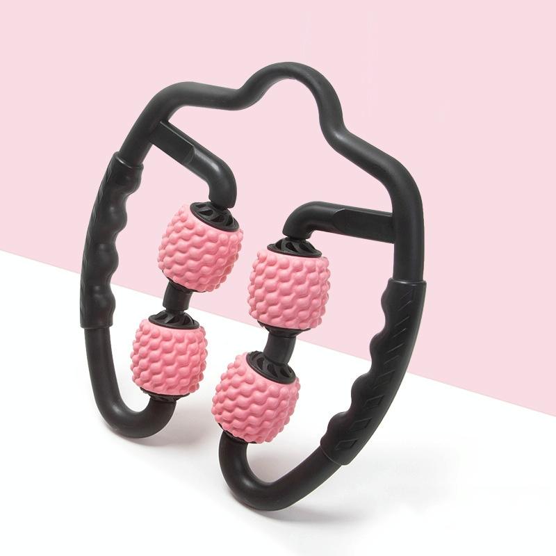 Muscle Massage Roller Foam Shaft For Yoga & Fitness - Water-Drop Type Sky Blue