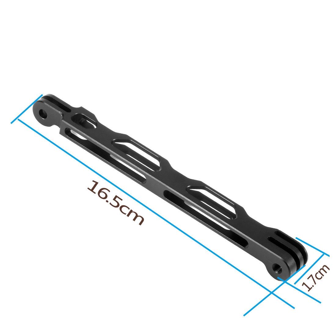 Aluminium Extension Arm for Action Cameras - 16.5cm - Blue 3