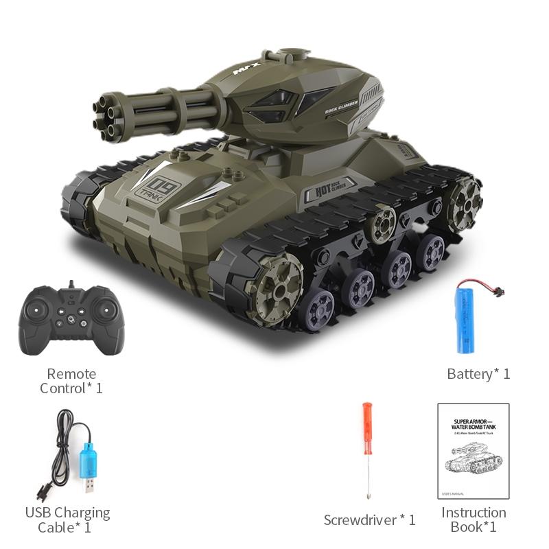Drift Rc Car - Single Control Track Spray Bomb - Green 11