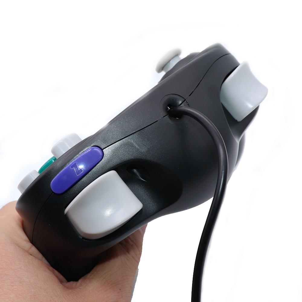 5 Piece Wired Game Controller for Nintendo Ngc - Transparent Blue 5
