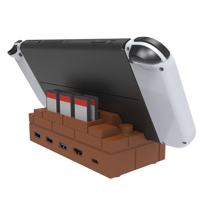 Universal Charging Dock for Nintendo Switch - Multi-functional - Brown 12