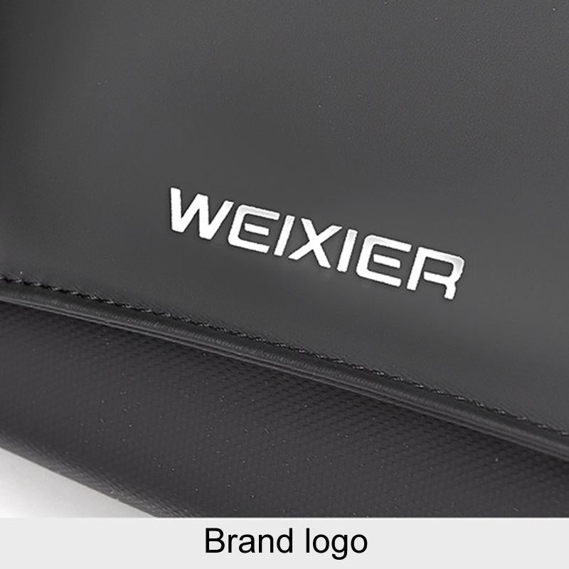 Waterproof Men Crossbody Backpack Gray 7