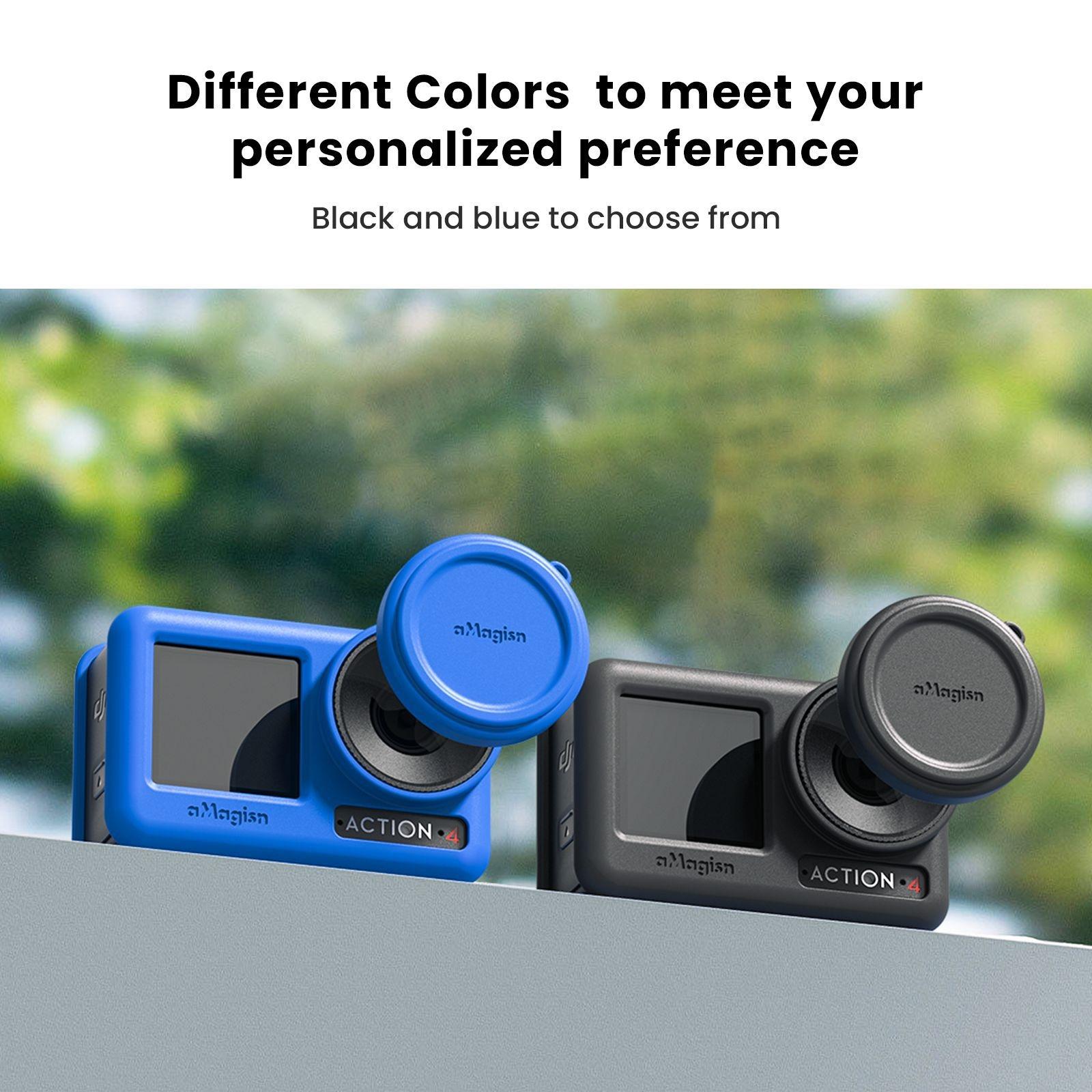 Protective Silicone Case for Dji Action Camera Accessories - Blue 5
