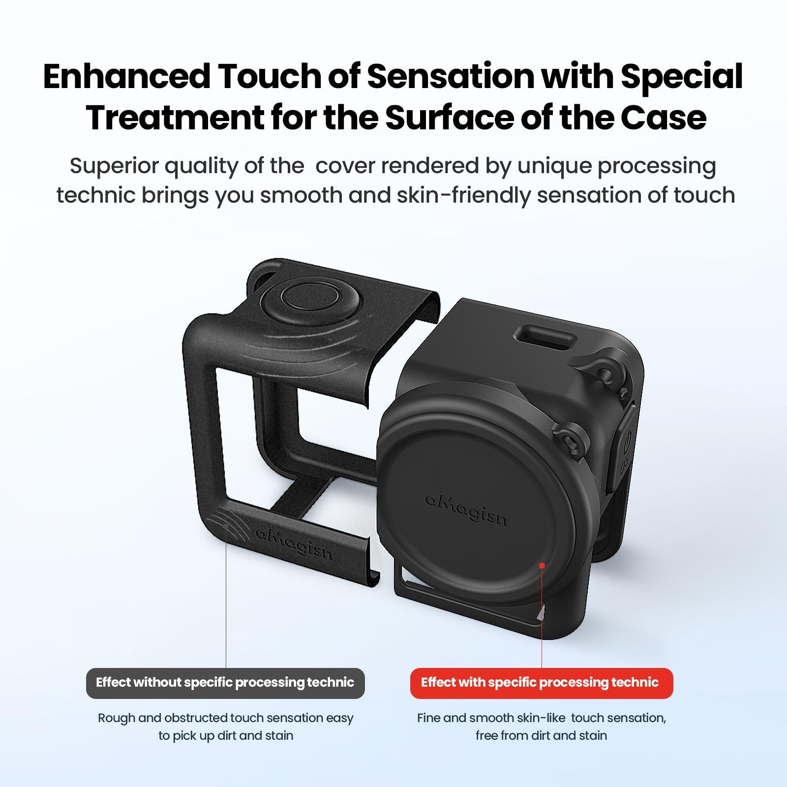 Protective Silicone Case for Dji Action Camera Accessories - Blue 10