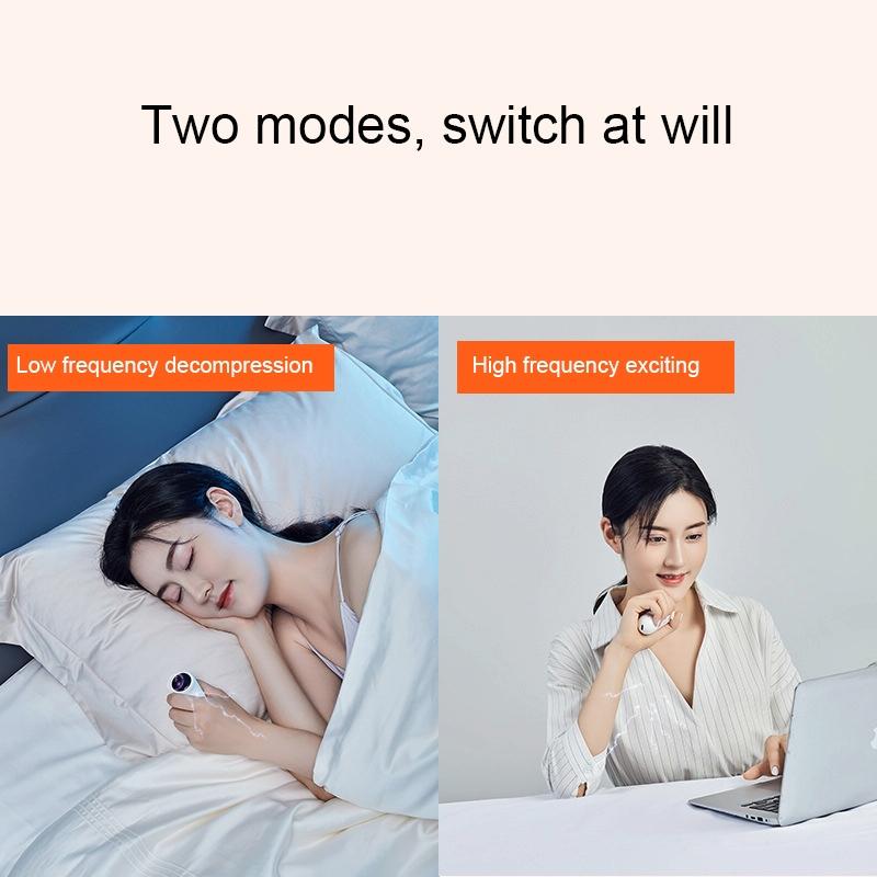 Handheld Sleep Aid For Home Physiotherapy Microcurrent Pulse Therapy - Pink 6