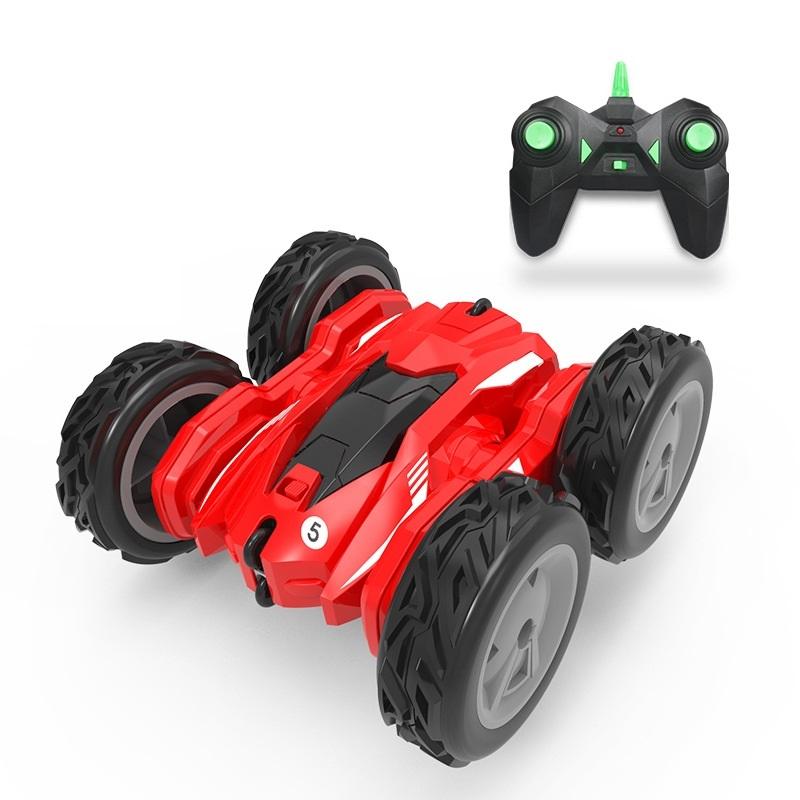 High-speed Double-sided Rc Car for Stunts and Off-road Tumbling - Blue 11
