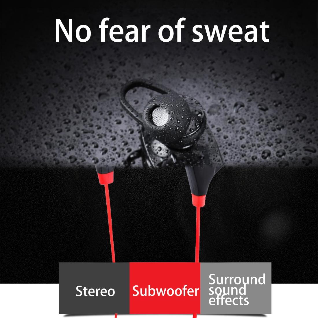 Wireless Bluetooth Earphones with Mic & Control - M8 - Black 8