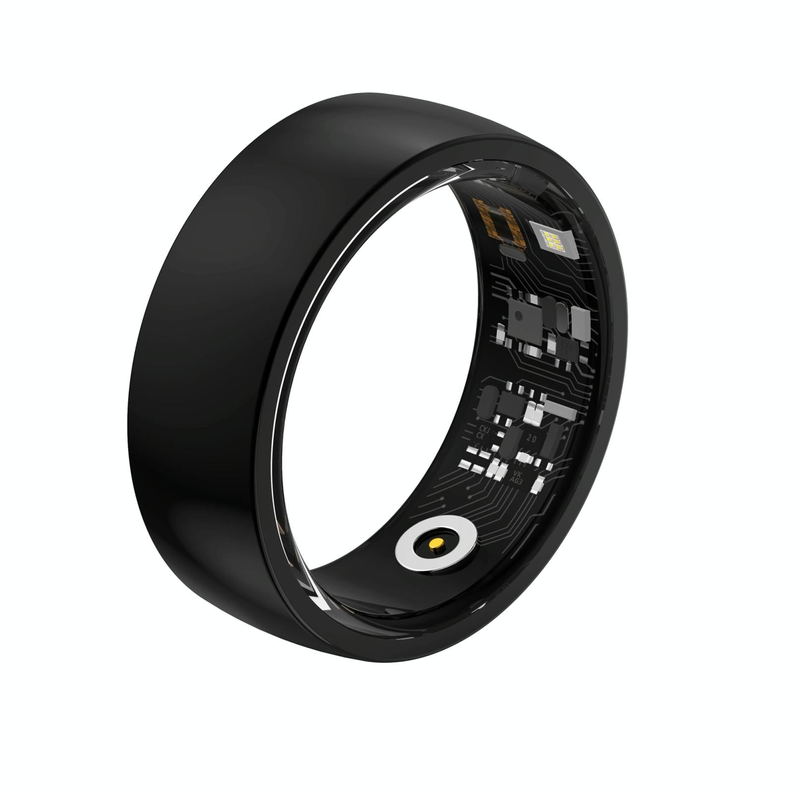 Smart Ring For Health Monitoring And Family Care - Size 20 - Gold 13