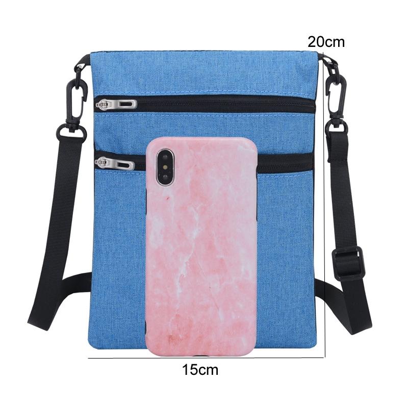 Waterproof Crossbody Cell Phone Pouch For Travel - Gray 6