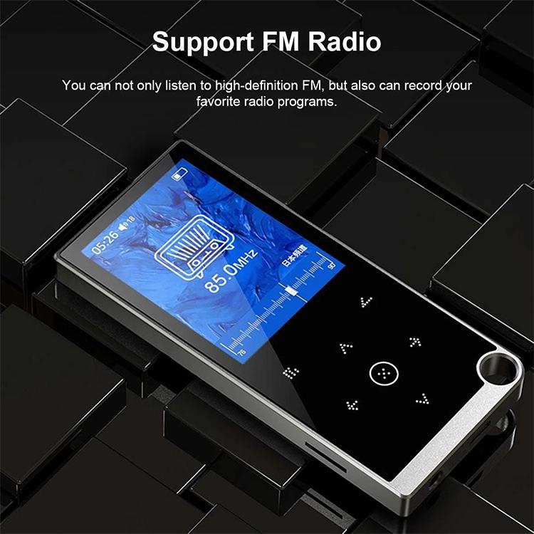 2.4 Inch Touch Mp4 / Mp3 Player 4Gb Memory E Book / Alarm / Timer No Bluetooth - Blue 8