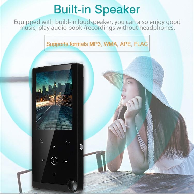 2.4 Inch Touch Mp4 / Mp3 Player 4Gb Memory E Book / Alarm / Timer No Bluetooth - Blue 9