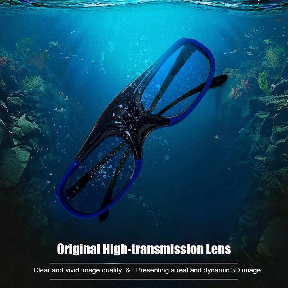 3d Glasses for Dlp Link Projection - Active Shutter - Black 9