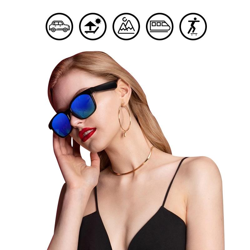 Bluetooth Sunglasses with A12 Tech - Smart & Stylish - Black 6