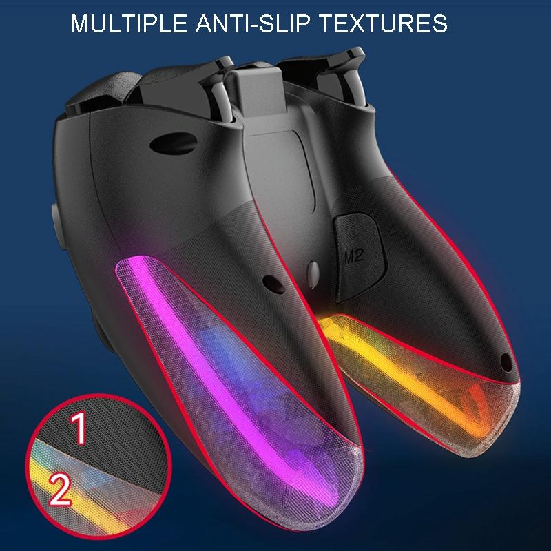 Wireless Bluetooth Grip for Ps4 with Dazzling Colour Light - Pink 13