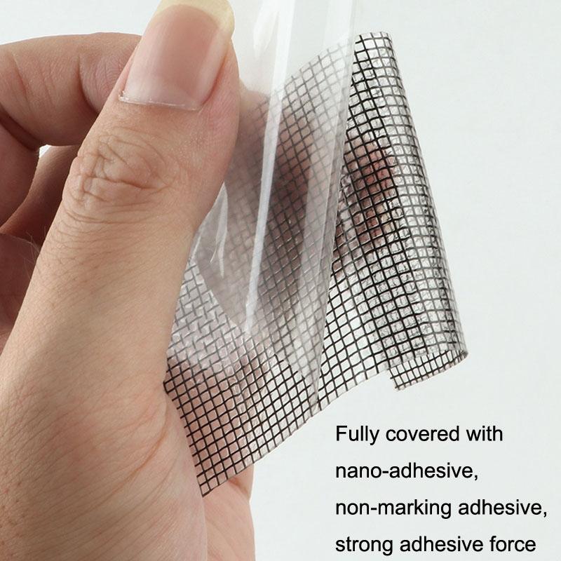 Anti-mosquito Window Screen Curtain - Repair Subsidy - White 5