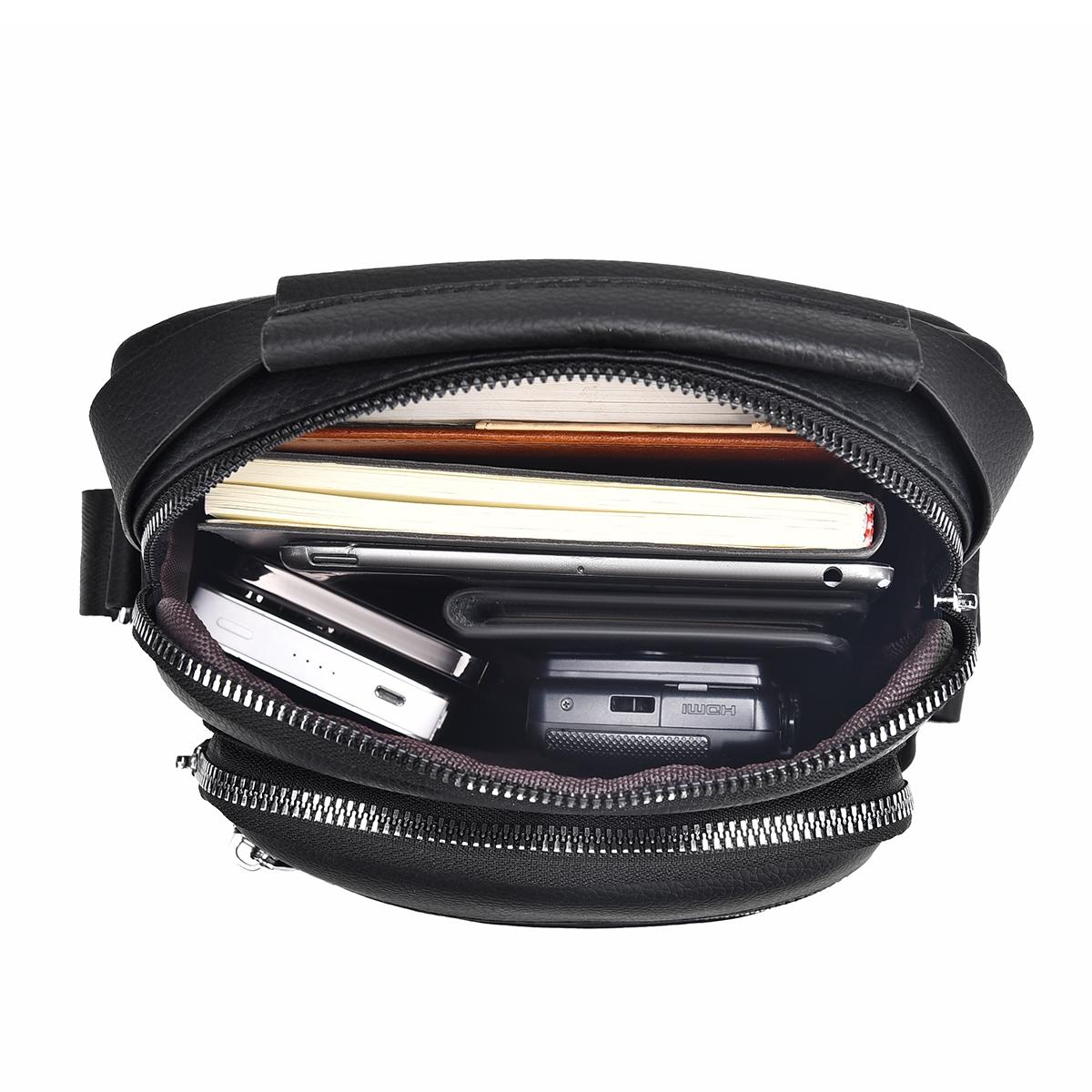 Brown Crossbody Shoulder Bag For Men Versatile And Stylish 7