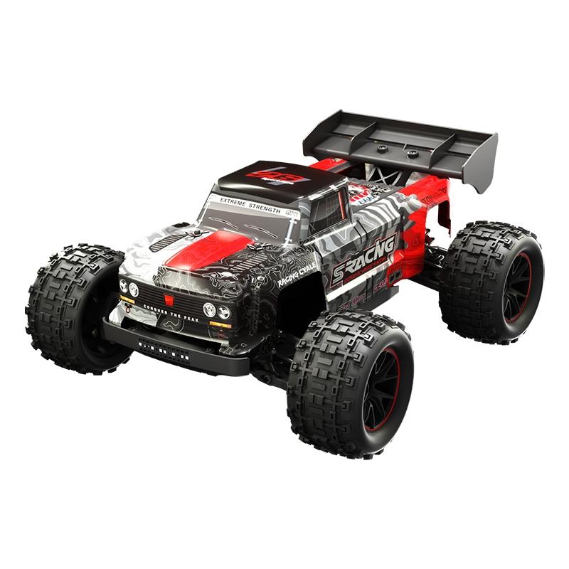 Off-road Remote Control Car - Electric 4wd Alloy Bigfoot - Green 12