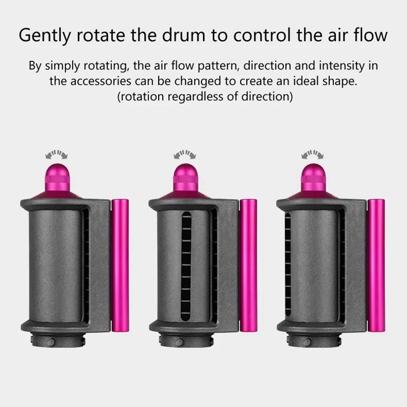 Anti-flying Wind Nozzle for Dyson Airwrap - no Code - Red 5