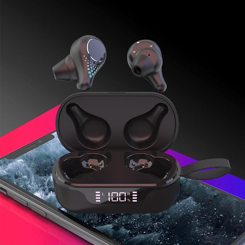 Waterproof T8 Wireless Bluetooth Earbuds with Led Display - Cloth 3