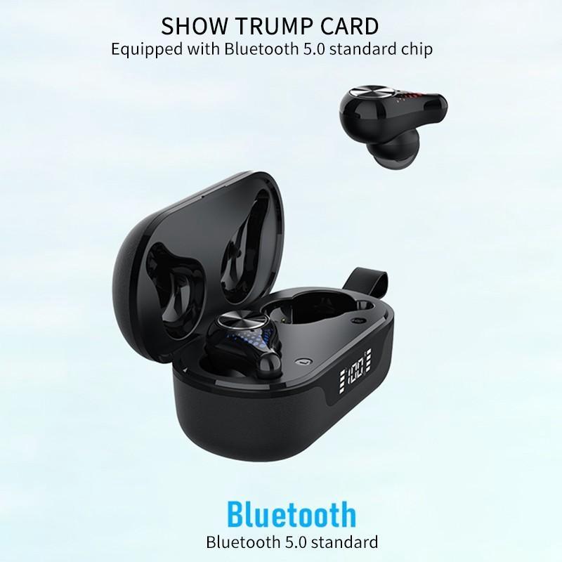 Waterproof T8 Wireless Bluetooth Earbuds with Led Display - Cloth 15