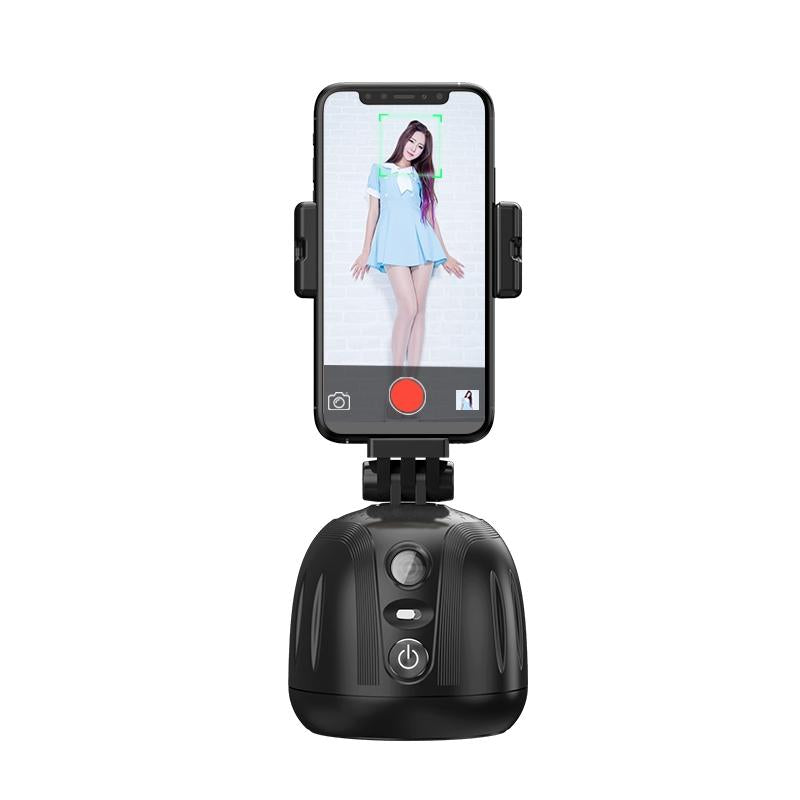 Smart 360 Degree Live Video Recording Desktop Stabilizer - Black 3