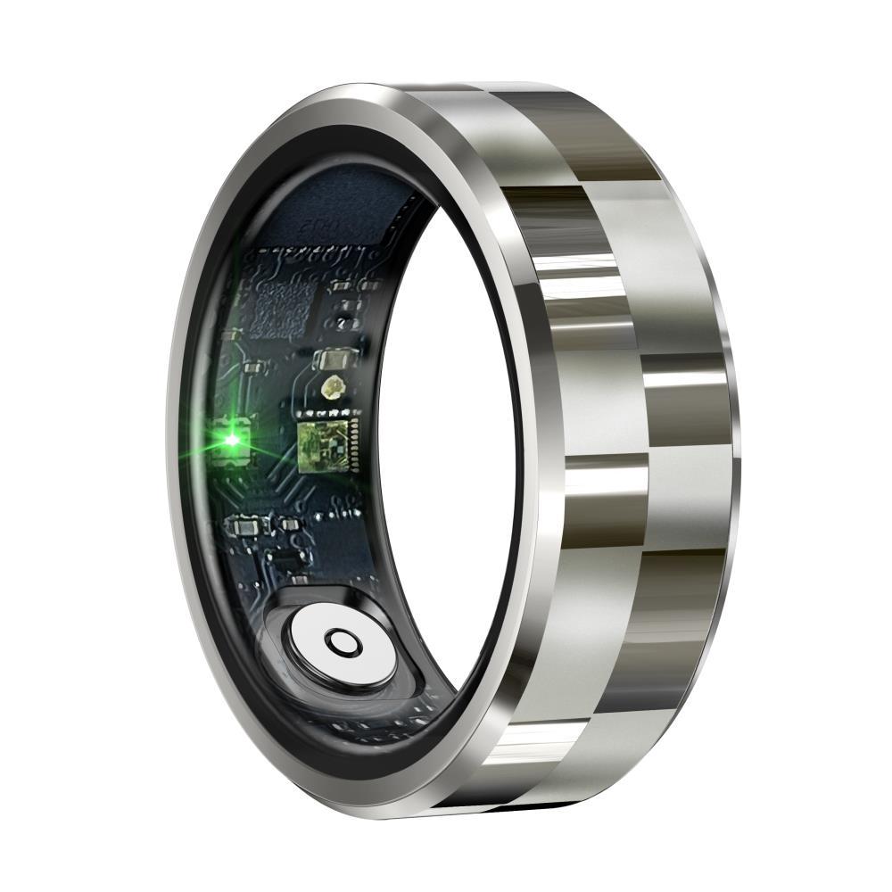 Smart Ring With Health Monitoring Gesture Control And Somatosensory Games - Size 10 - Silver 3