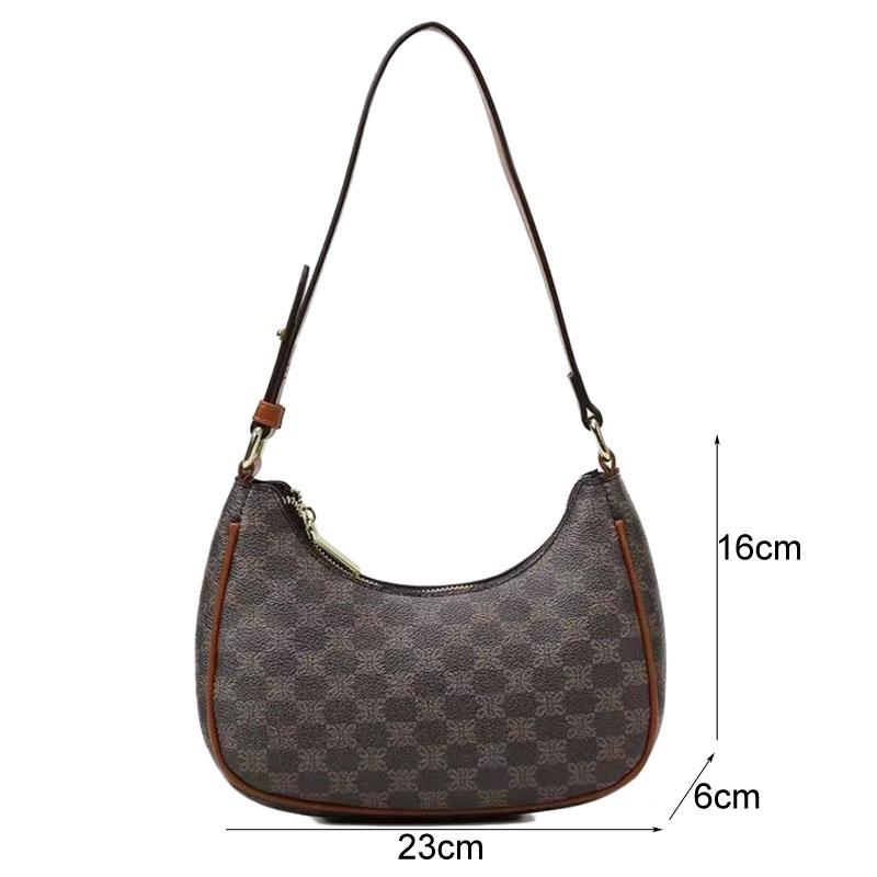 Versatile Pu Leather Tote Bag For Women - Coffee 3