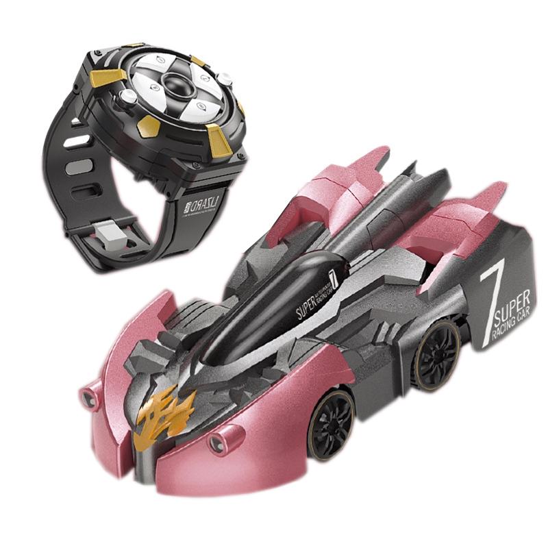 Electric Remote Control Wall Climbing Car for Kids - Mini Toy - Red Flame Handle Rc Edition 11
