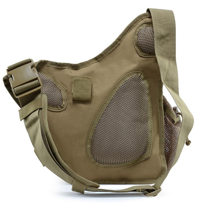 Waterproof One Shoulder Camera Bag - Brown 5