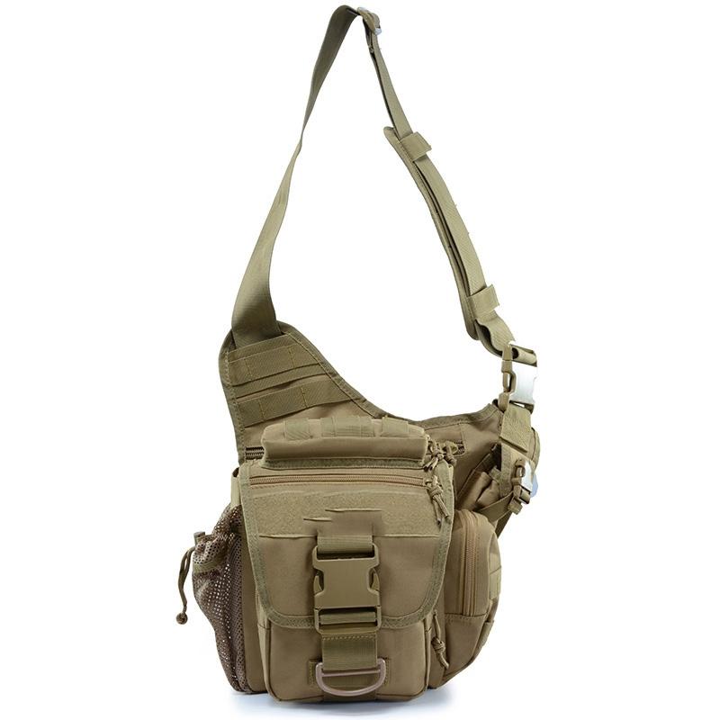 Waterproof One Shoulder Camera Bag - Brown 6